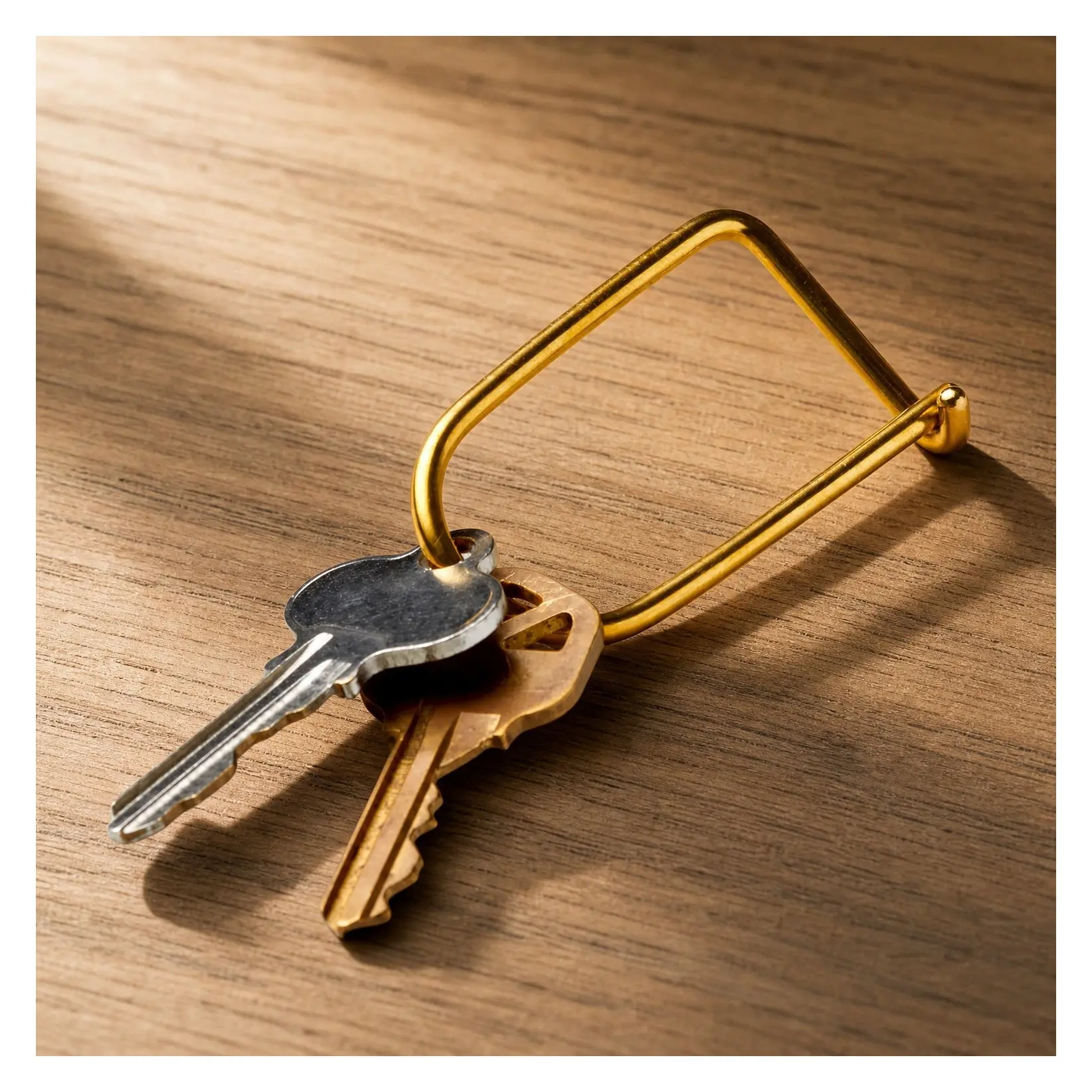 2" Carabiner Keychain Clip, Lightweight D Ring Key Organizer for Car KeysGift