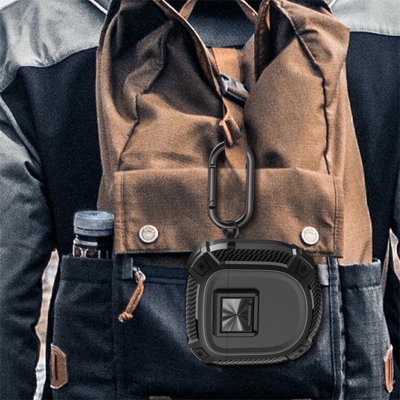 Shockproof Armor Earbud Case Protective Cover Compatible with QuietComfort Earbuds II / Ultra / Big Shark 3