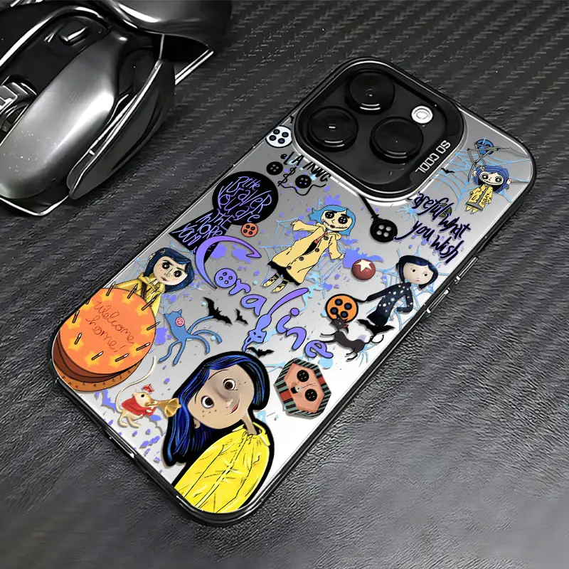 Weird Dark Style Multi-Model Cake Doll Collage Pattern TPU Phone Case - Shockproof Casing, Camera Protecting, Anti-Drop, Durable for iPhone 17 Air,16 Pro Max,15,14 Plus,13,12,11,XR,XS & Samsung Galaxy S26,S25 Ultra,S24,S23,S22 Plus,S21