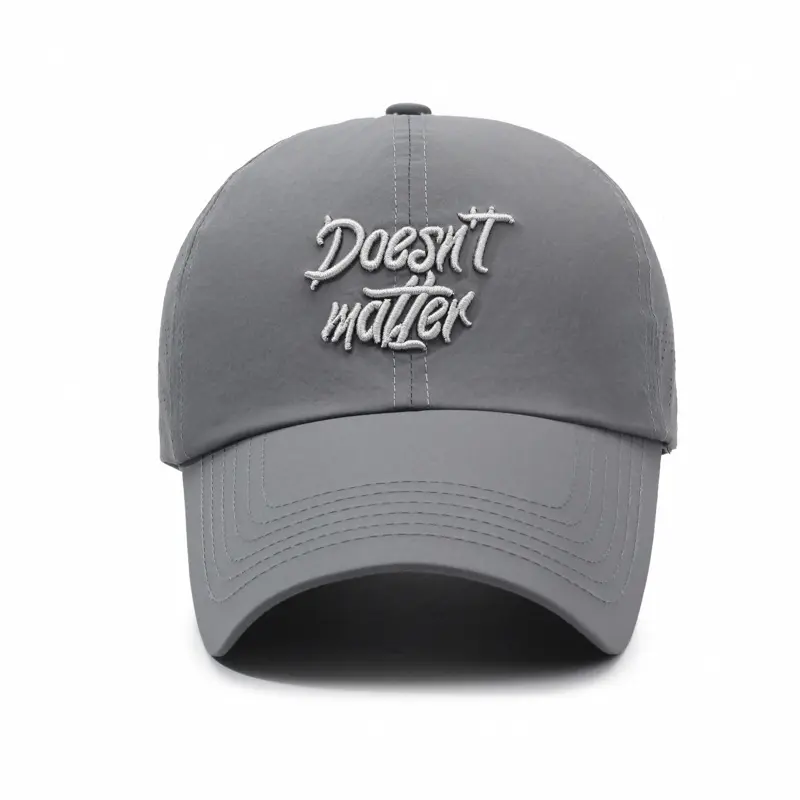 Mens Womens Grey Baseball Cap Breathable Quick Dry Sport Sun Hat Lightweight Adjustable Running Cap Summer Outdoor Sports Hat Gym Workout Hiking Fishing Golf Travel Bicycle Tennis Beach Caps Grey Ball Hat Men