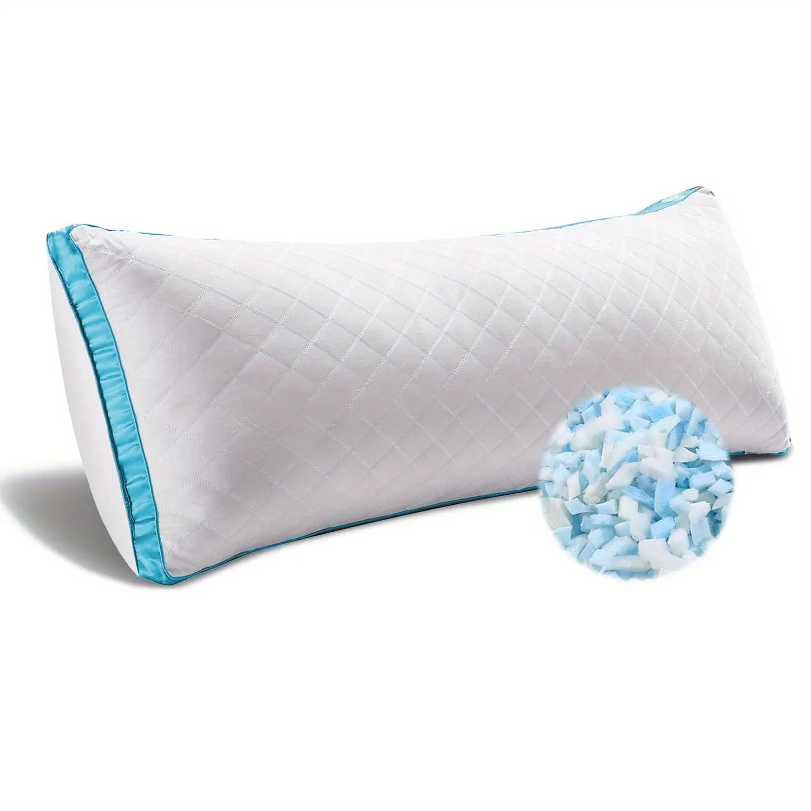 Body Pillow -Fluffy Body Pillows for Adults -Large Long Bed Pillows for Sleeping - 20x54 inch
