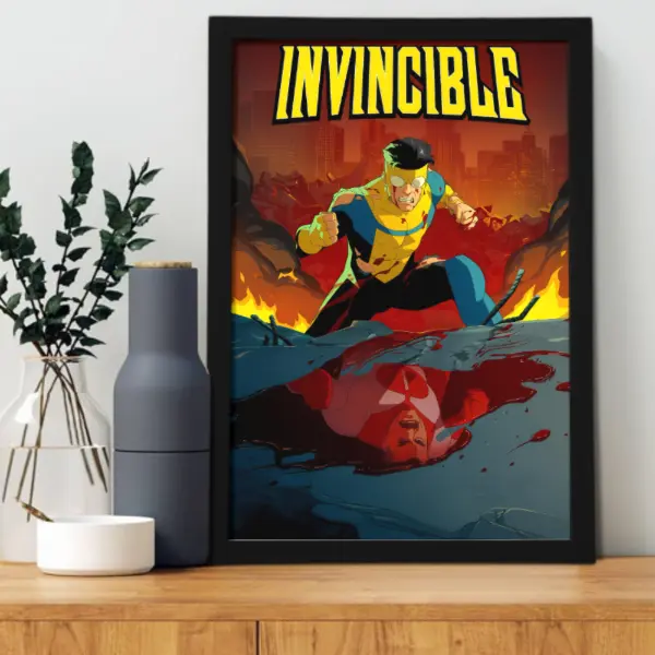 Invincible Movie poster |   Vintage Retro Art Print |   Wall Art Print |   Home decor