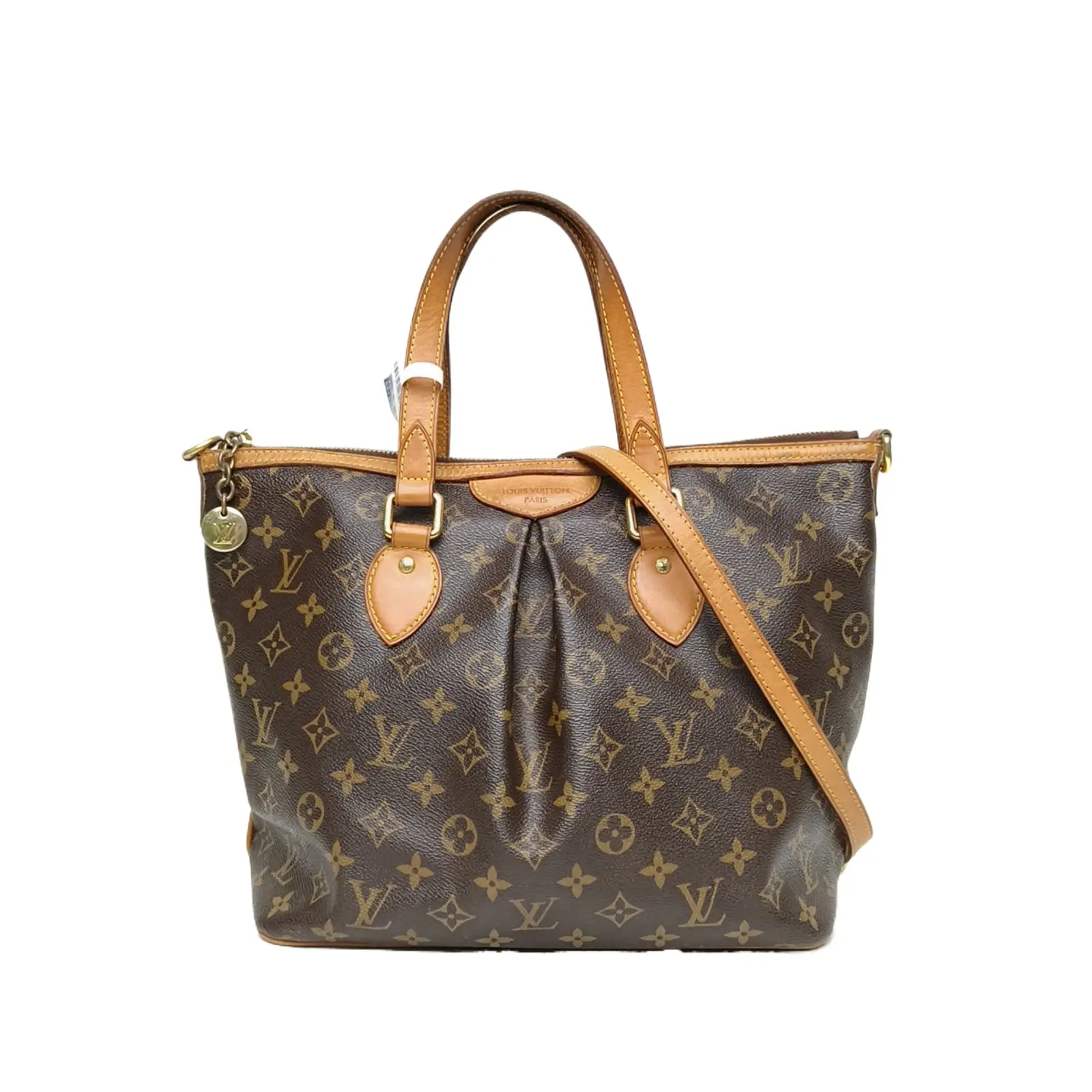 Pre-owned Louis Vuitton 【TIANA】LOUIS VUITTON Palermo Small Size P216143658