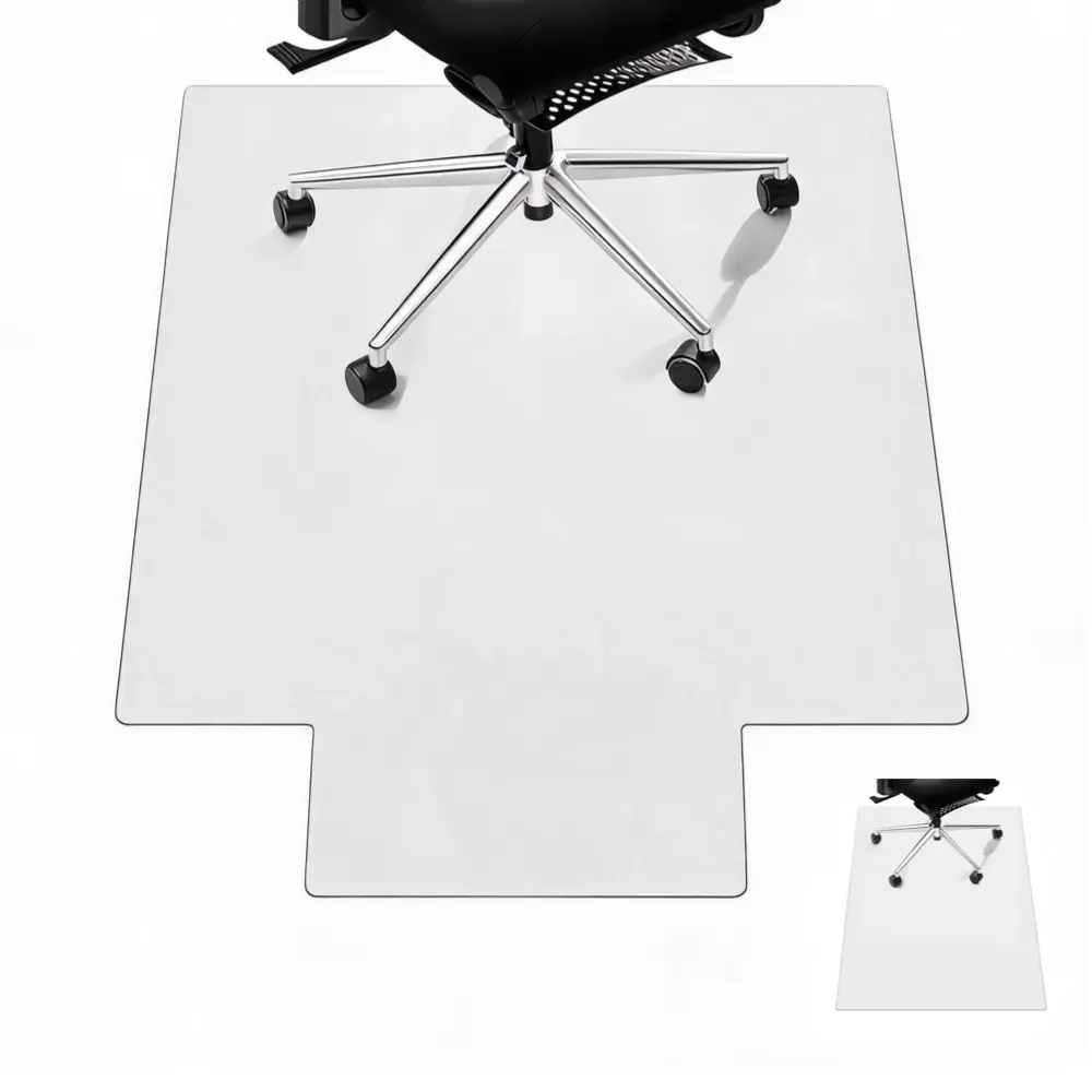Office Chair Mat for Hard Floor – Easy Rolling Desk Mat, Anti-Slip Carpet & Floor Protector for Gaming and Work Chairs
