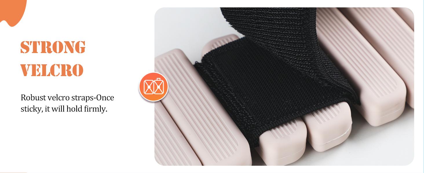 AGS Ankle Weights Set of 2 (1 lb/2 lb Each) for Women Men Adjustable Wrist Bracelet for Home Gym Weighted Bangles Wristbands Leg Arm Weights for Walking Swimming Running Pilates Yoga Gym