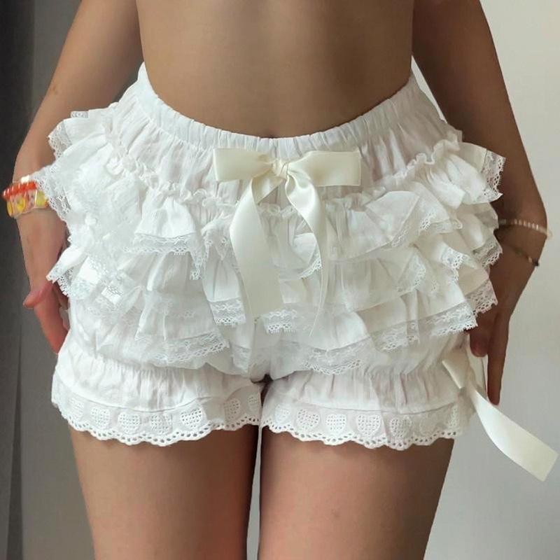 Womens Lace Ruffle Bloomers Shorts Layered Pettipants Victorian Pumpkin Pants Panties Booty Shorts Lolita Dress Safety Shorts Womens Lace Ruffle Bloomers Shorts Layered Pettipants Victorian Pumpkin Pants Panties Booty Shorts Lolita Dress Safety Shorts