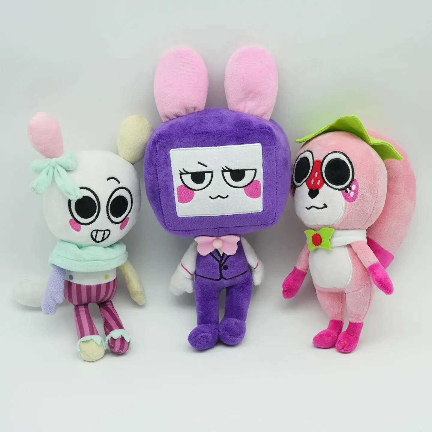 Cute Dandy's World  Plush Toy Game Style Soft Stuffed Doll Kawaii Character Doll Room Decor Backpack Pendant Birthday Gift for Kids Fan