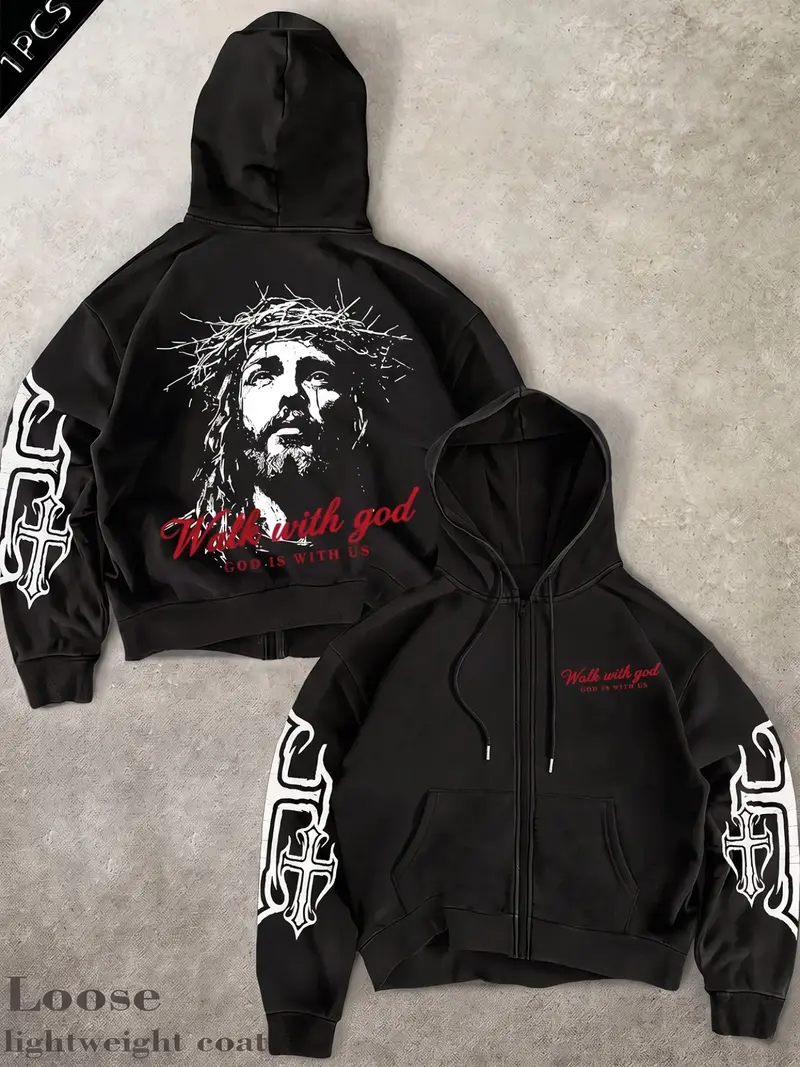 DSQUARED2 Jesus パーカー　y2k swag DSQUARED2 Jesus パーカー y2k swag jesus y2k hoodie - TikTok Shop