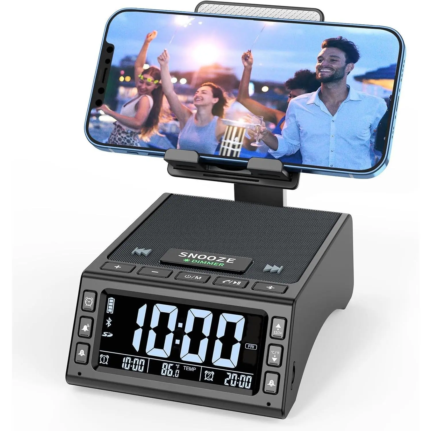 Foldable Cellphone Stand with   Speaker Birthday Gifts for Men Women Mother Father Cool Tech Gadgets