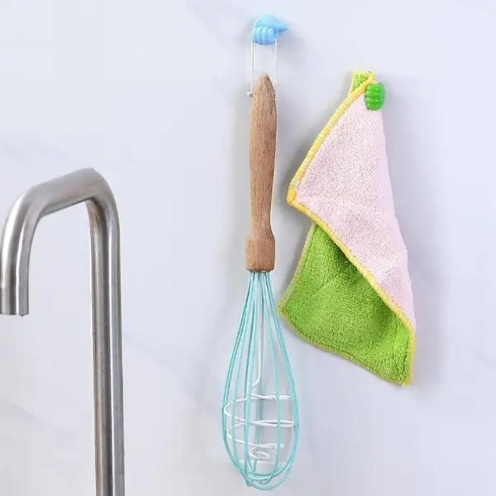 Thumb Wall Hook, 10 Counts Cute Decorative Self Adhesive Cable Hook, Cable Clip Hook, Cable Organiser, Desk Accessories, Bedroom Accessories, Room Decor, Home Decor, Gift for Girlfriend, Gift for Boyfriend, Mens Gifts