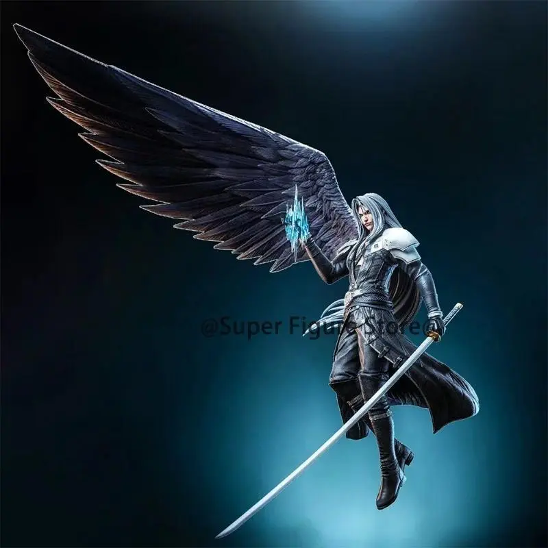 Anime Kai Sephiroth Cloud Tifa Action Figure One-Winged Angel Figurine Desktop Ornaments PVC Collection Doll Model Toys Gifts