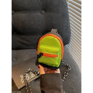 Mini Backpack Bag Charm – Cute Fashionable Keychain for Women & Men, Stylish Backpack Accessories, Daily Purse Decoration