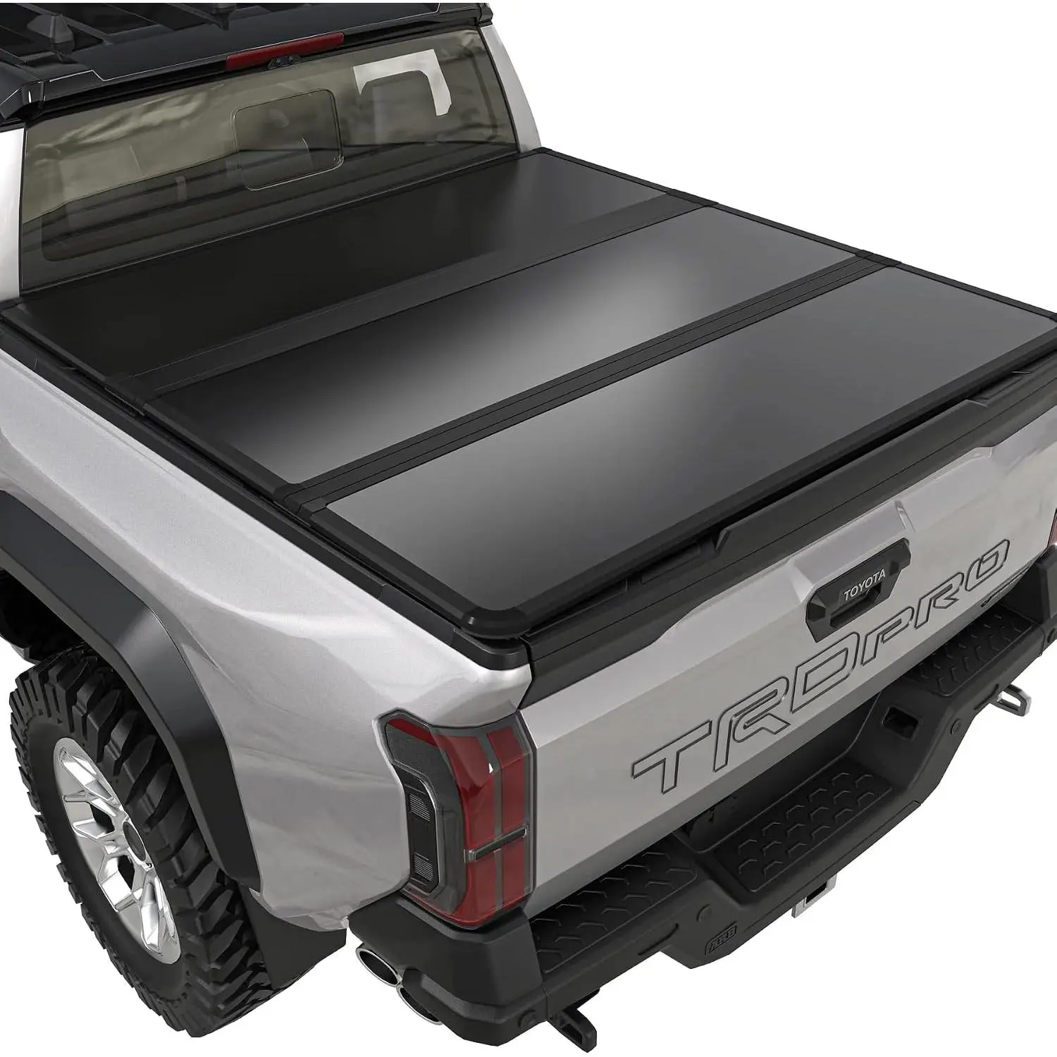 OPENROAD Hard Folding Truck Bed Tonneau Cover Compatible with Toyota Tacoma (2024-2026)-5ft(60") Bed, Aluminum Tri Fold Pickup Bed Cover, Easy Installation, Weather Resistant, Waterproof