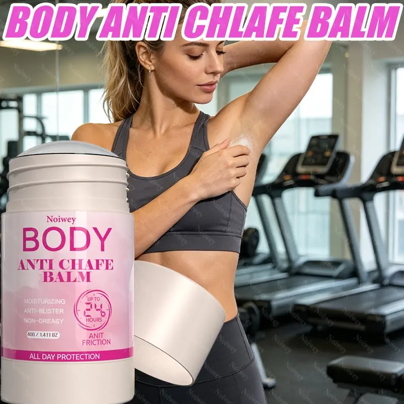 40G Anti Friction Stick with Shea Butter and Vitamin E, Moisturizing, All Day Protection, Anti Friction Balm, Chafing Relief, Protects Body, Thigh, Chest Chafe, Friction, Rub & Irritation for Outdoor, Sports, with all skin MEN'S women Body Care