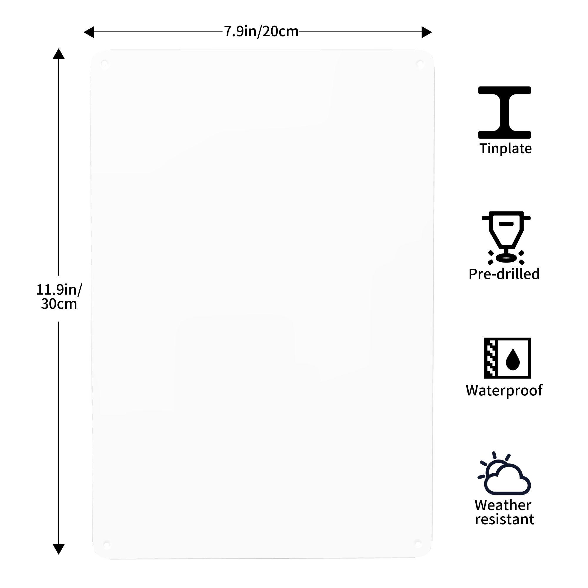 【20*30cm/8*12inch】2D Flat, 1pc Welcome Sign with Neon Lights - 8x12 Inch Iron Metal Wall Hanging Plaque, Classic Open Welcome Signage Suitable for Home,, Office, Shop & Restaurant Decor - Easy Installation & Maintenance, 2D Flat