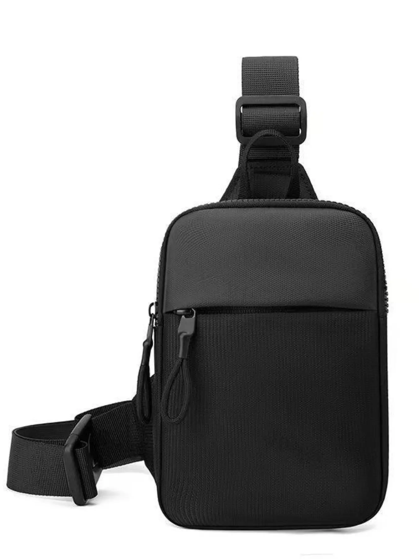 Unisex Travel Crossbody Bag, Multi-Pocket Chest Pack, Versatile and Practical, Ideal for Daily Use and Adventures