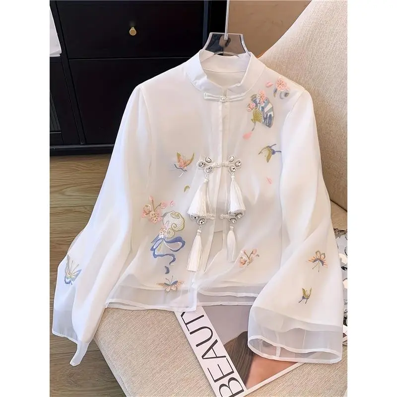 New Chinese Women's Hanfu Daily Ethnic Style Top