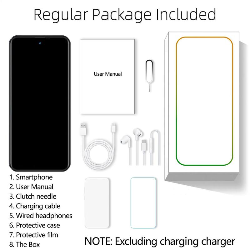 FUFFI 4G Unlocked Smartphone, 6.56-Inch Display, Android 10.0, 3+32GB RAM+Storage, 3200 mAh Battery, Dual SIM & Quad-Core Processor Fashion Phone