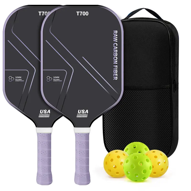 Carbon fiber t700 full set racket pickleball explosive pick racket pick racket