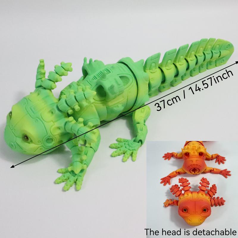 3D Printed 37cm Mechanical Hexapod Dinosaur Toy, Realistic Eyes, Detachable Head, Party Gift, Birthday Present, Halloween & Christmas Gift, Animals 3D Printed 37cm Mechanical Hexapod Dinosaur Toy, Realistic Eyes, Detachable Head, Party Gift, Birthday Present, Halloween & Christmas Gift, Animals