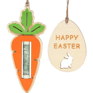 Easter Carrot  Holder for   - Easter  Card Holder Basket Tag, Easter Basket Stuffer for , , Teens,  Boy Girl, Grandchildren, Easter Basket Decoration