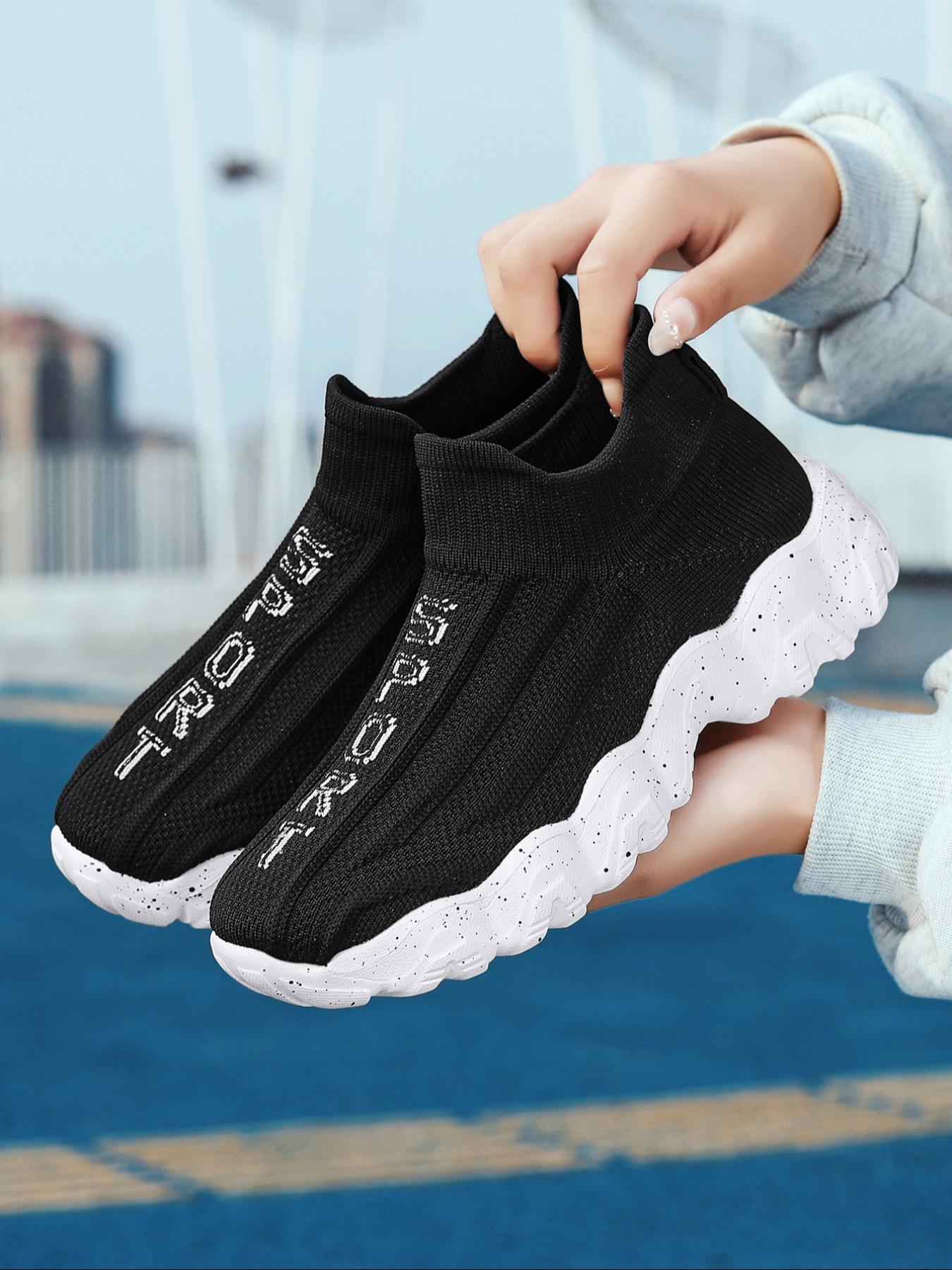 Women's Fashionable Lace Up Low Top Sneakers, Casual Comfortable Breathable Sports Running Shoes, Female All-match Round Toe Chunky Sneakers for Daily Life
