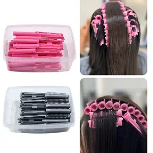 25pcs/box Morgan Hair Curling Cushion Root Rods, Styling Tools for Salon Use, Personal Hair Salon Equipment, Hair Styling Accessories