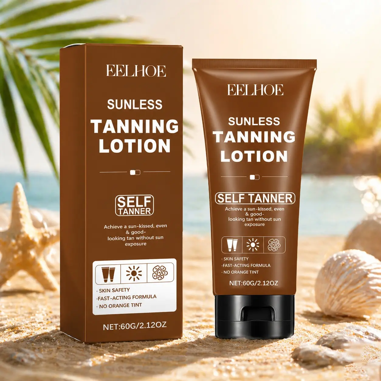 Moisturizing Bronzing Cream, Wheat Skin Bronze Body Bronzer, Hydrating Sunless Tan Repair Balm, Moisture-Rich Self-Tanning Formula