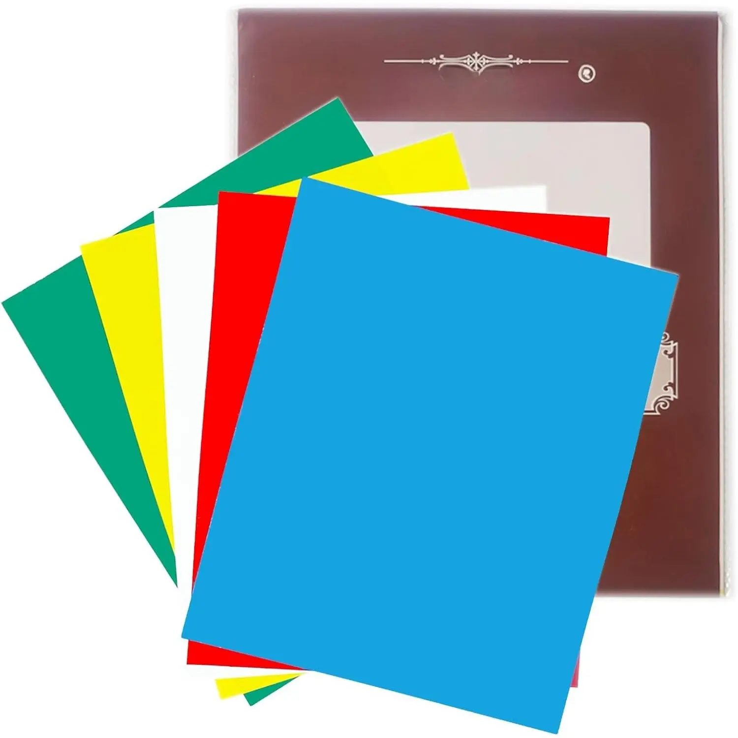 5 count Transfer Paper Repeatedly Use Carbon Water-Soluble Tracing Paper 11"×9",Transfer   Cloth,Fabric,Canvas,Paper for  Sewing -