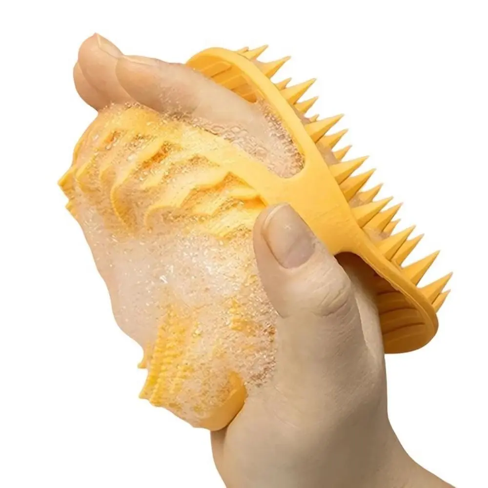 Two-In-One Scalp Brush, Scalp Scrubber, Dual-Sided Shampoo & Face Brush, Spa Brush, Bubble Massage, Deep Cleaning, Promotes Hair Health, Ergonomic Design, Comfortable Use