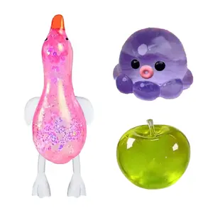 Sparkling Ducks, Children's Plush Toys, Animal Pressure Balls, Stress Relieving Sensory Toys, Easter Party Gifts