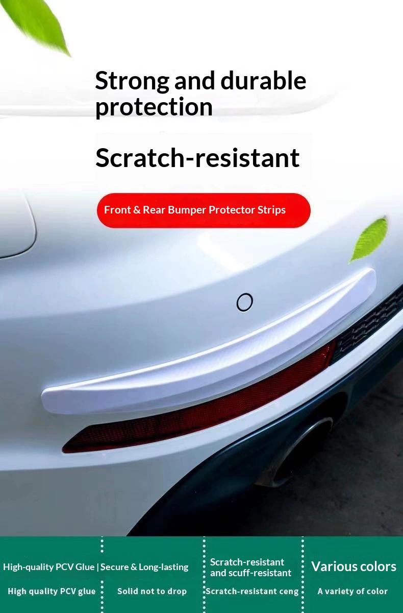 Upgraded car bumper anti-collision strip, anti-scratch strip, widened rear trunk, front and rear bumper anti-scratch and anti-scrape strip, thickened