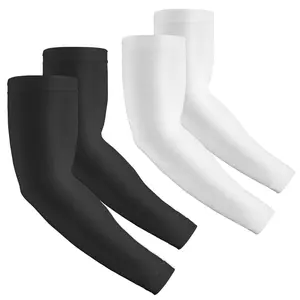 2 Pairs UV Sun Protection Cooling Arm Sleeves Compression Sun Sleeves for Men Women Youth, Tattoo Cover Up, UPF 50 Cooling Sports Sleeve
