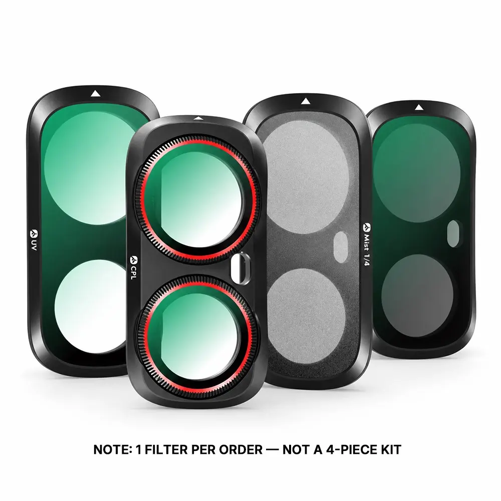 Luna Ultra Camera Filter Kit, Magnetic Cpl UV Nd32 Mist 1/4 Filters, HD Optical Glass, Reduce Glare, Vlogging Travel Outdoor Video, Cpl Lens Filter