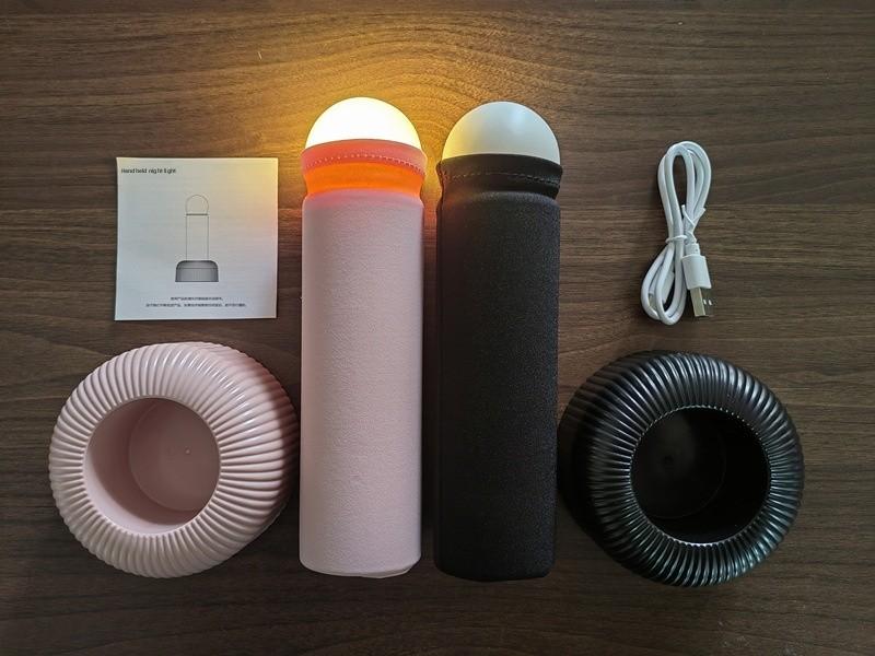 Rechargeable night light from Douyin Store, creative bedside lamp, suitable for bedroom sleep ambiance, fun table lamp, birthday gift