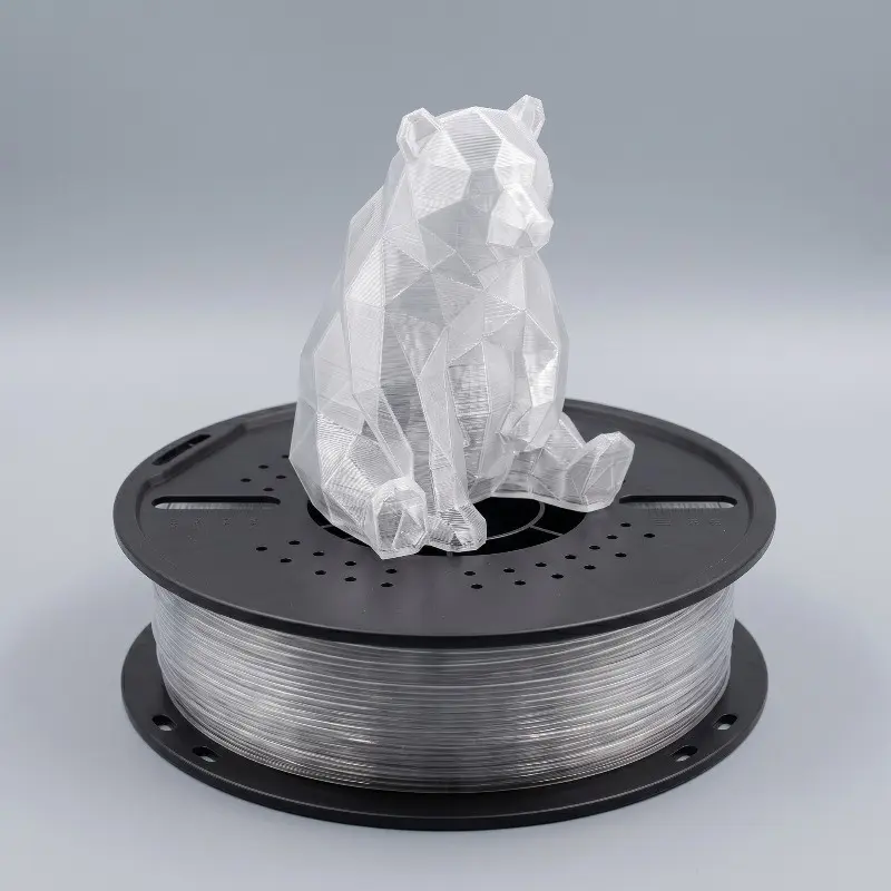1kg Petg Filament 1.75mm, High Gloss Smooth Surface, Low Warping, Ideal for DIY & Industrial 3D Printing, Reliable 3D Printing Material