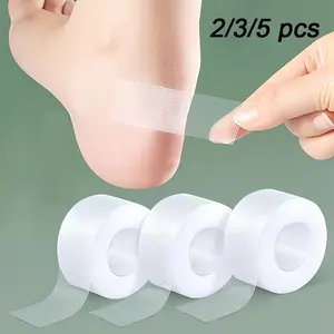 Transparent Band-Aids for Blisters, Fragrance-Free, Flexible Protection for Feet, Fingers, Toes, Waterproof, Reusable, Invisible, Travel Essential