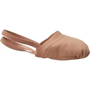 Women's athletic dance shoe, lightweight, split sole, suede outsole