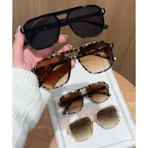 4PCS Y2K Aviator Sunglasses Set For Women And Men, Lightweight Fashion Eyewear With UV Protection, Retro Streetwear Shades For Travel, Vacation, Driving, Festival Outfits And Everyday Styling