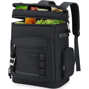 30L Waterproof Insulated Cooler Backpack, Unisex Leak-Proof Camping Bag, Ideal for Beach, Fishing, Picnics, Travel