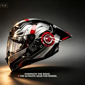 Dot Certified Motorcycle Full Helmet, Quick-Release Lens, All-Season Commuter Racing Helmet, Universal Fit for Any Season