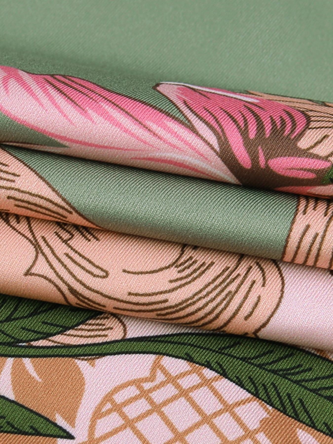 2025 Trendy, Women's Floral Print Mermaid Bodycon Cami Dress, Summer Clothes Women, for Beach Holiday