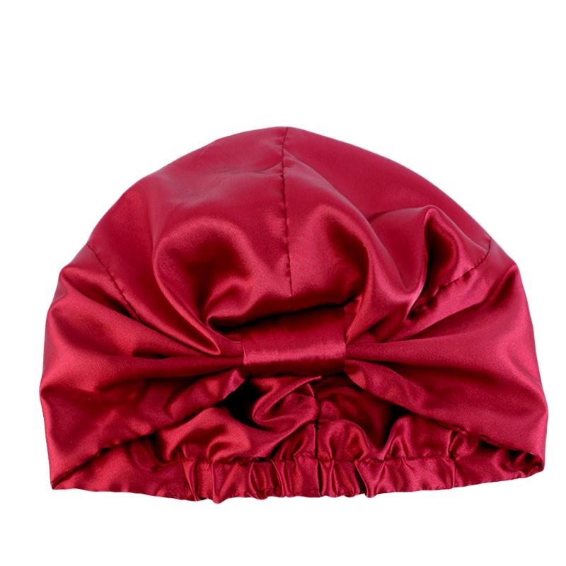 Satin Double Layer Sleep Cap, Chemo Cap Hair Loss Head Wrap