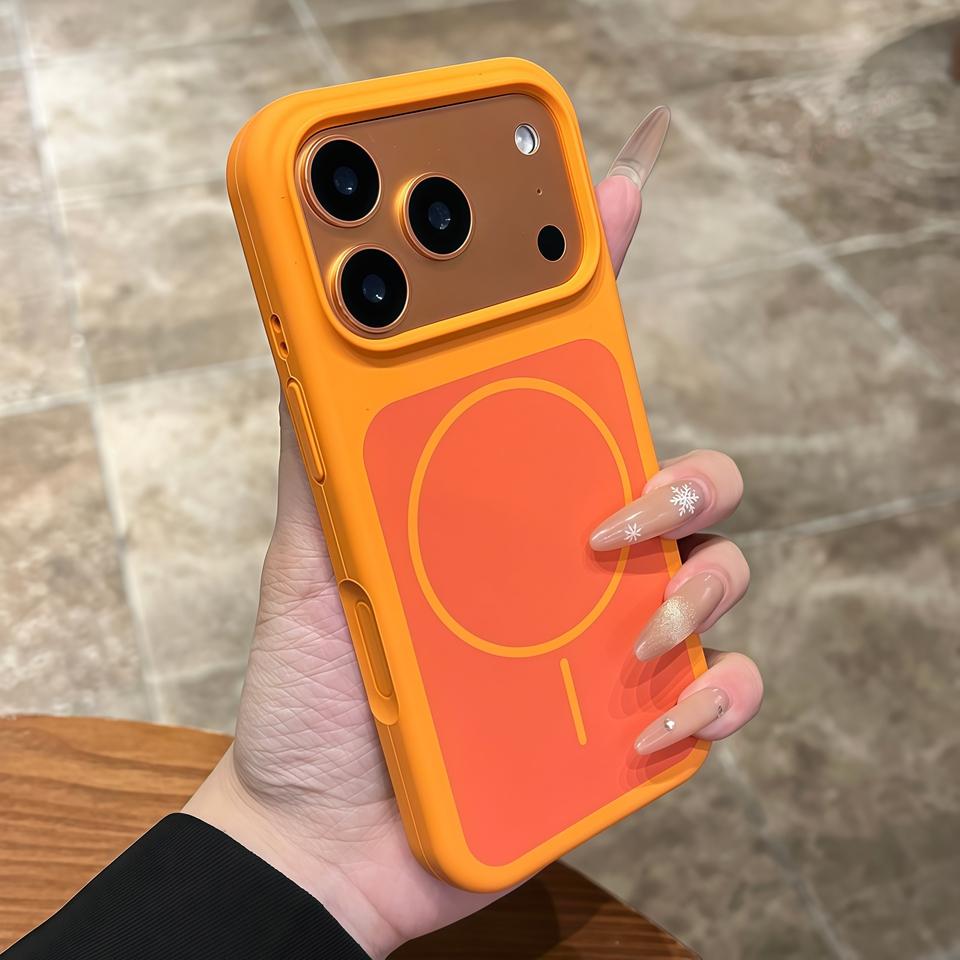 New Liquid Silicone Magnetic Phone Case For iPhone 17 Air 15 14 13 16 17 Pro Max Plus Magsafe Official Charging Protector Cover