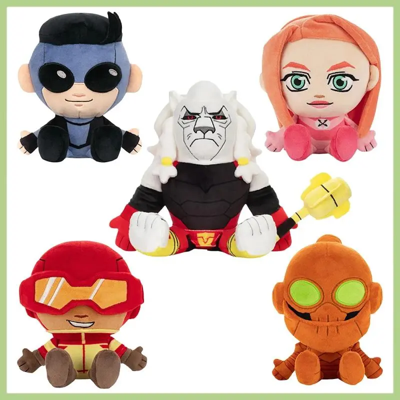 Invincible Series Anime Cartoon Fighting Beast Stuffed Animal, Collectible Soft Animal Cuddly Doll Gift, Soft Adorable Stuffed Toy Pillow for Bedroom Decoration & Birthday Present, Stuffedanimals
