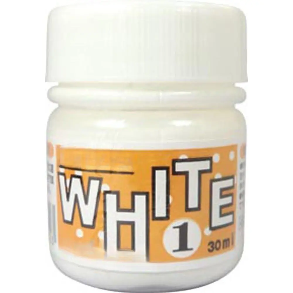 Manga Ink, White 1, Multi-Purpose White Ink for dip Pen & Brush, Flows Well, 30ml/Bottle, 1 Bottle (341-0002)