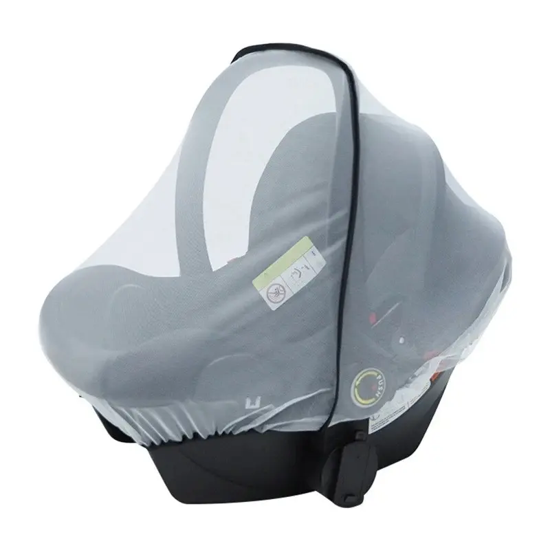 Baby Mosquito Net with Fixed Buckle, Newborn Cradle Mosquito Net, Stroller Design, Lightweight and Reliable, Essential Infant Protection, Safety
