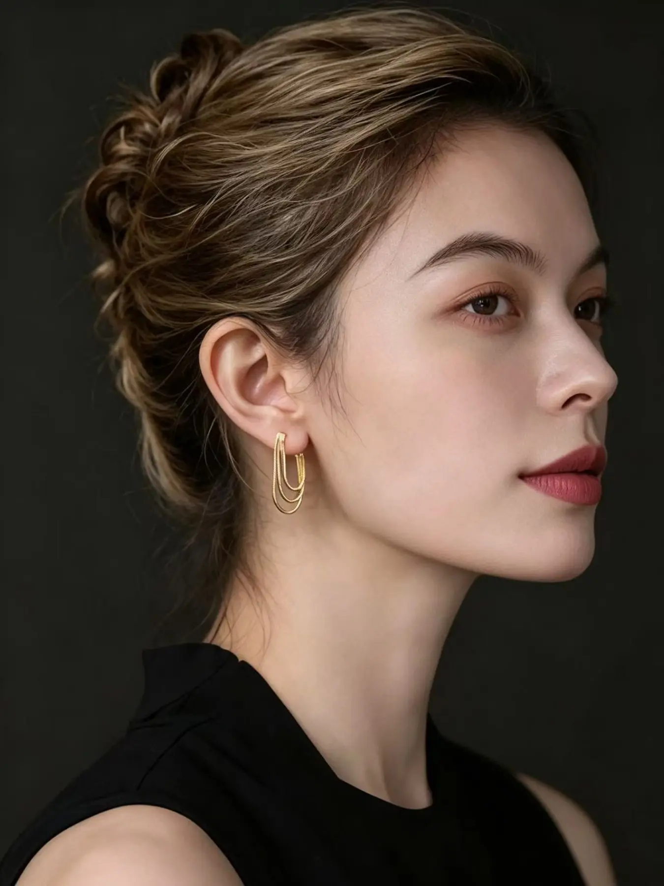Elegant Metal Tassel Chain Earrings, Fashion Accessory for Women, Perfect for Travel, Weddings, Parties, Birthday, Anniversary Gifts