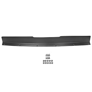 HECASA Rear Trunk Spoiler Wing Compatible with 2010-2013 Chevy Chevrolet Camaro LS LT SS 2SS 1SS 1LT ZL1 Rear Trunk Lid Wing Spoiler (Black) Car Accessories