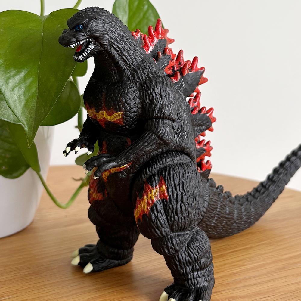 New Burning Godzilla Model Anime Figurine Dinosaur Action Figure Collectible Doll